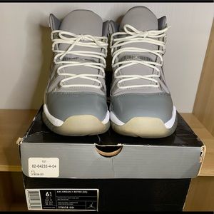 Jordan 11 - 2010 Cool Grey 11s - SZ 6.5y